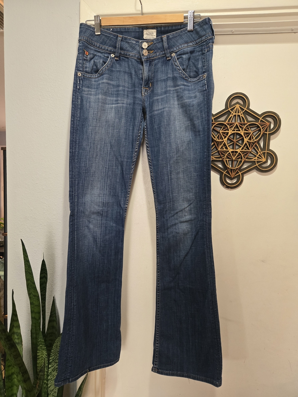 Hudson Jeans - Women's Blue Bootcut Jeans - Classic Mid Wash